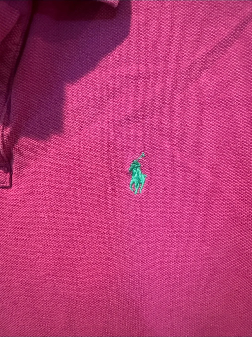 Ralph Lauren Kids Polo Shirt in Bright Magenta